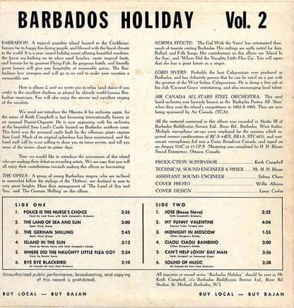 Various : Eastry Presents Barbados Holiday Volume 2 (LP)