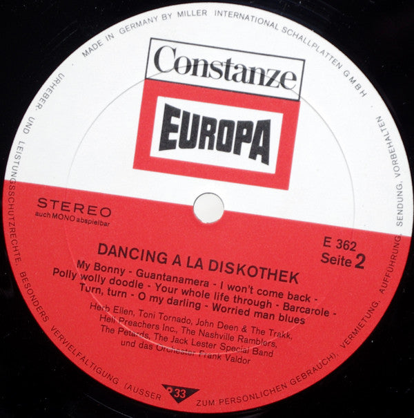 Various : Dancing À La Diskothek (LP, Comp)