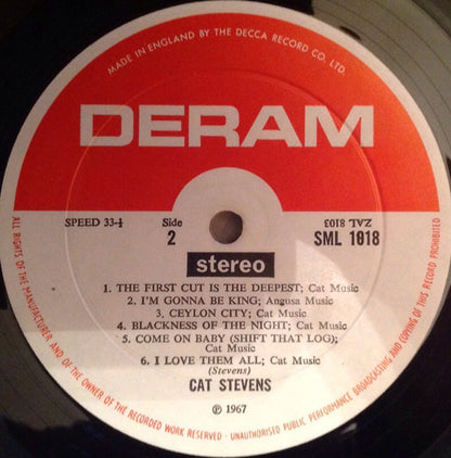 Cat Stevens : New Masters (LP, Album)