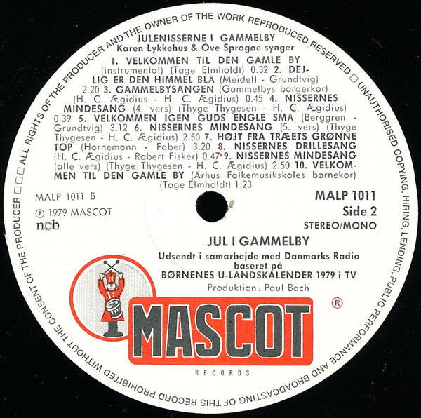 Karen Lykkehus, Ove Sprogøe : Jul I Gammelby (LP, Album)