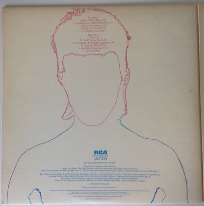 David Bowie : Aladdin Sane (LP, Album, RE, Gat)