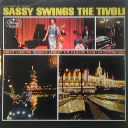 Sarah Vaughan, The Kirk Stuart Trio : Sassy Swings The Tivoli (LP, Album)