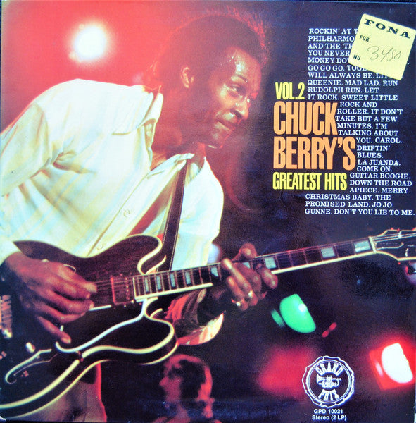 Chuck Berry : Chuck Berry's Greatest Hits, Vol. 2 (2xLP, Comp)