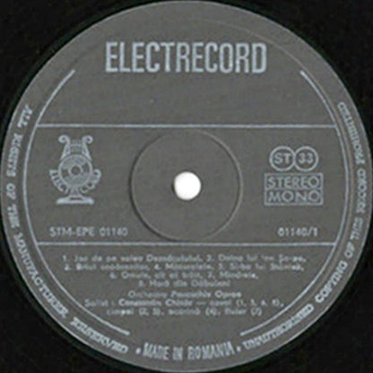 Constantin Chisăr : Un Virtuose Des Flûtes Roumaines = A Virtuoso Of The Romanian Flutes (LP)