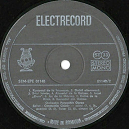 Constantin Chisăr : Un Virtuose Des Flûtes Roumaines = A Virtuoso Of The Romanian Flutes (LP)