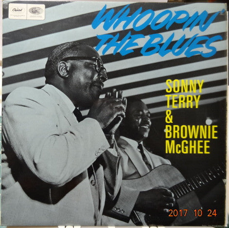 Sonny Terry & Brownie McGhee : Whoopin' The Blues (LP, Comp)