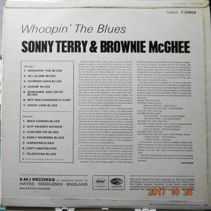 Sonny Terry & Brownie McGhee : Whoopin' The Blues (LP, Comp)