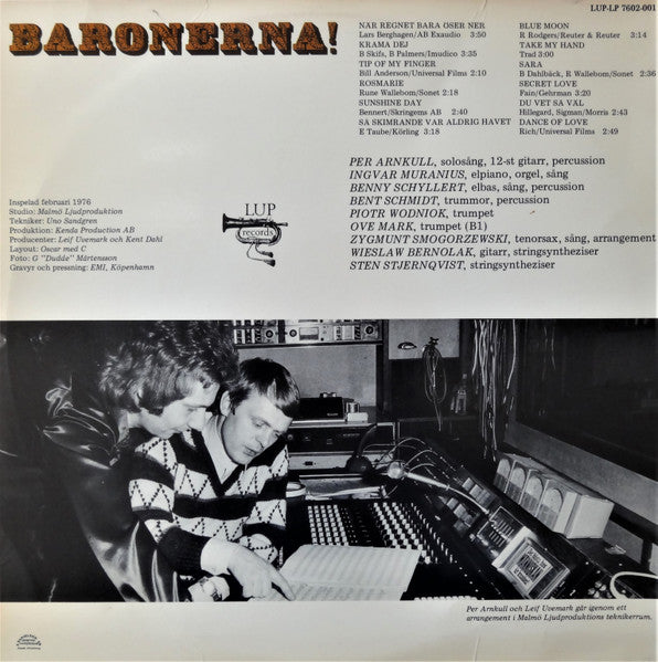 Baronerna : Baronerna! (LP, Album)