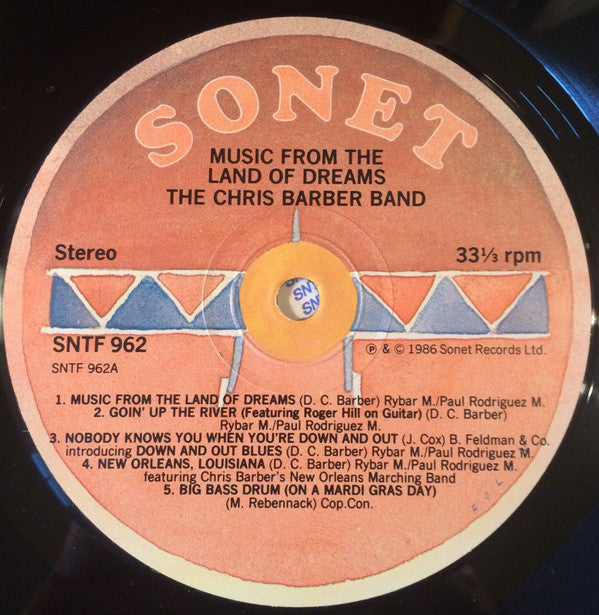 Chris Barber : Music From The Land Of Dreams (LP)