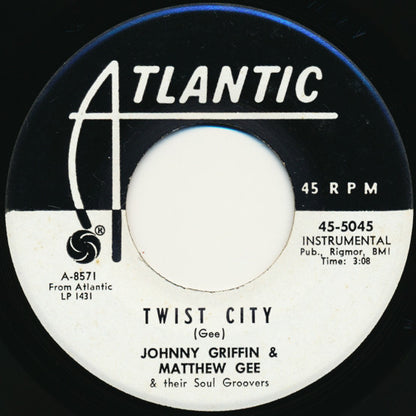 Johnny Griffin & Matthew Gee & Their Soul Groovers : Oh Gee! / Twist City (7", Promo)