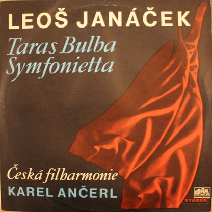 Leoš Janáček, The Czech Philharmonic Orchestra, Karel Ančerl : Taras Bulba / Symfonietta (LP, Album, RE)