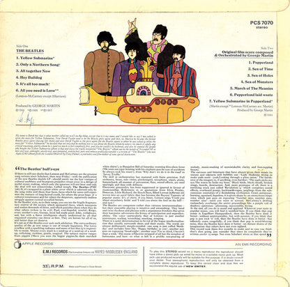 The Beatles : Yellow Submarine (LP, Album)