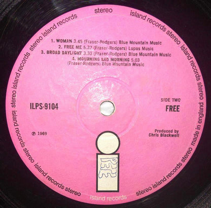 Free : Free (LP, Album, Gat)