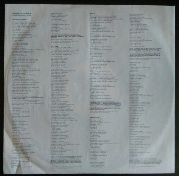 Paul Simon : The Rhythm Of The Saints (LP, Album)