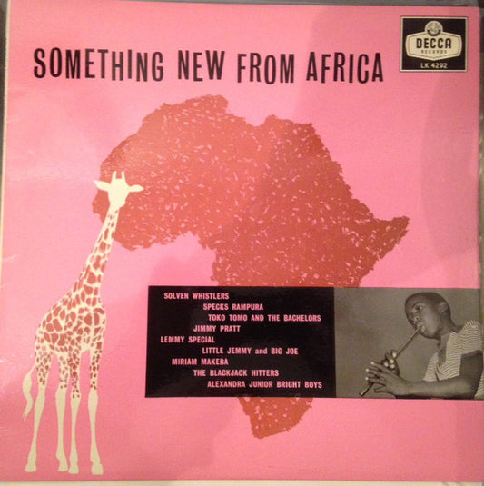 Various : Something New From Africa (LP, Mono)