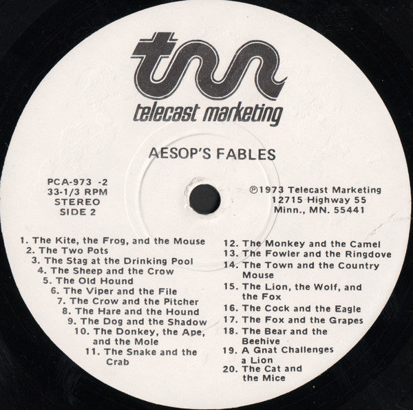 Aesop : Aesop's Fables (LP)