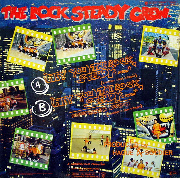 The Rock Steady Crew : (Hey You) The Rock Steady Crew (12")