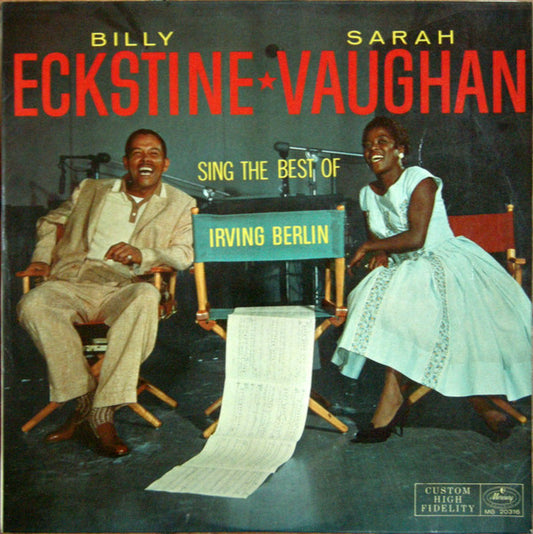 Sarah Vaughan And Billy Eckstine : Sing The Best Of Irving Berlin (LP, Album, Mono)