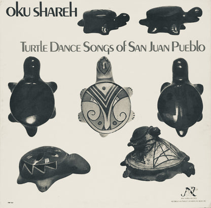 Various : Oku Shareh (Turtle Dance Songs Of San Juan Pueblo) (LP, Album)