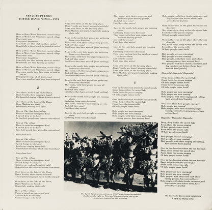 Various : Oku Shareh (Turtle Dance Songs Of San Juan Pueblo) (LP, Album)