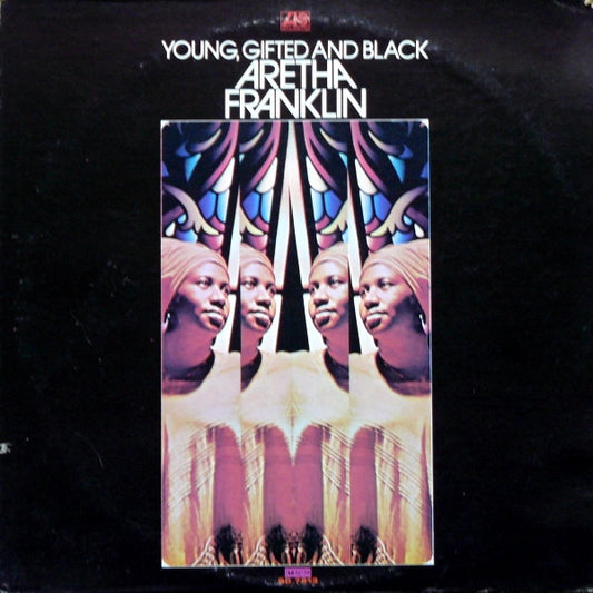 Aretha Franklin : Young, Gifted And Black (LP, Album, RI )