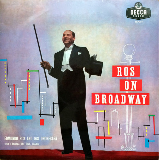 Edmundo Ros & His Orchestra : Ros On Broadway (LP, Album)