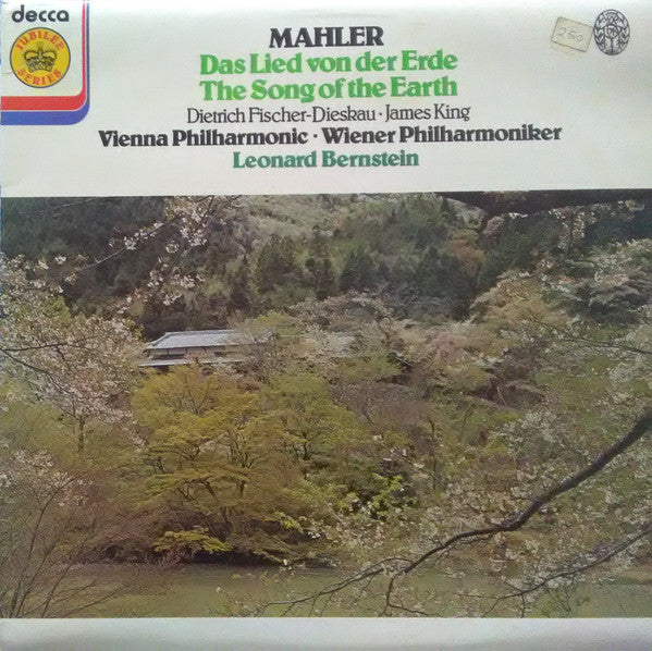 Gustav Mahler - James King (3), Dietrich Fischer-Dieskau, Wiener Philharmoniker, Leonard Bernstein : Das Lied Von Der Erde (LP, Album, RE)