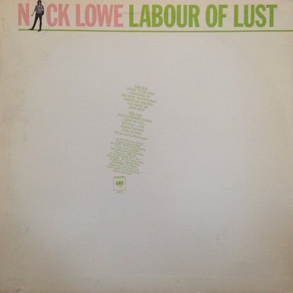 Nick Lowe : Labour Of Lust (LP, Album, San)