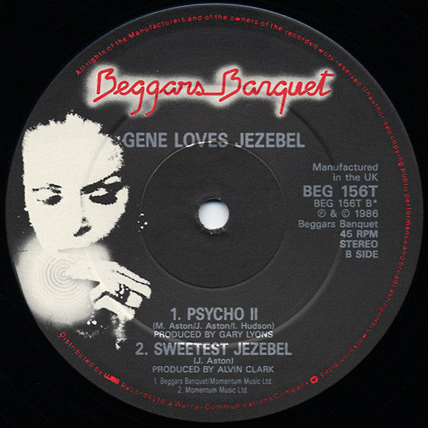 Gene Loves Jezebel : Sweetest Thing (12")