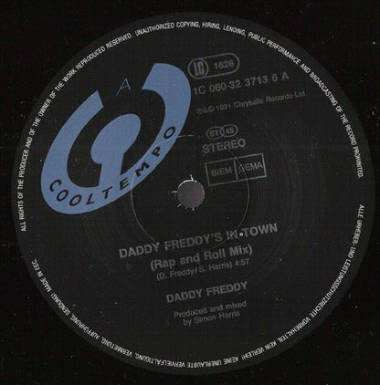 Daddy Freddy : Daddy Freddy's In Town (12")