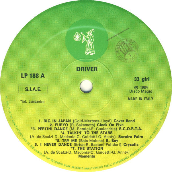 Various : Driver (LP, Comp, Mixed)