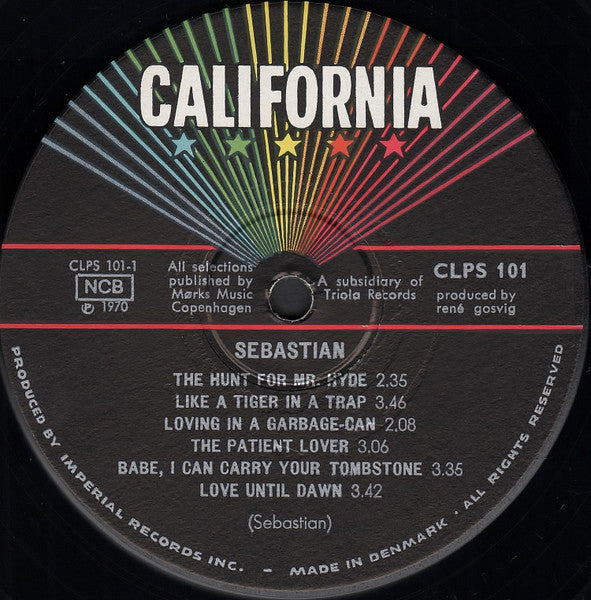 Sebastian (5) : The Goddess (LP, Album)