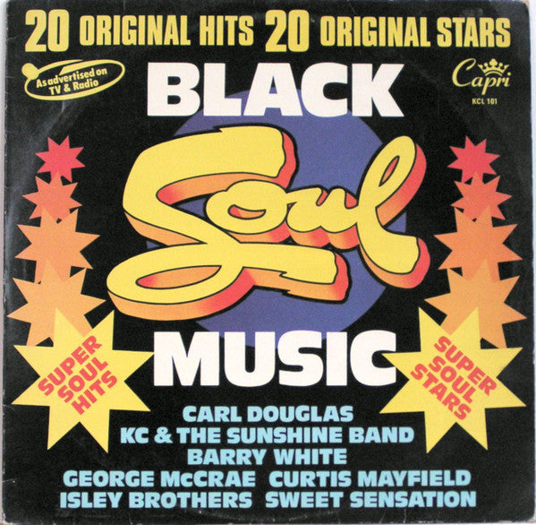 Various : Black Soul Music (LP, Comp)