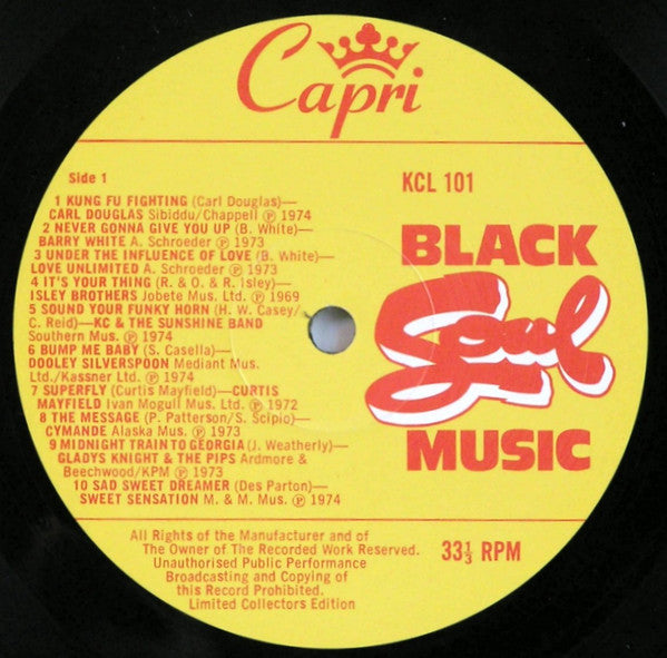 Various : Black Soul Music (LP, Comp)