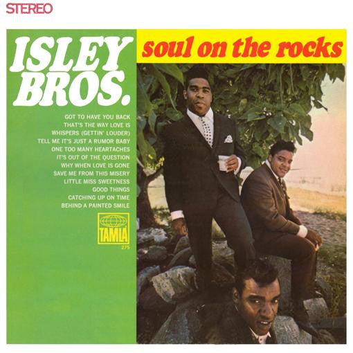 The Isley Brothers : Soul On The Rocks (LP, Album, Ind)