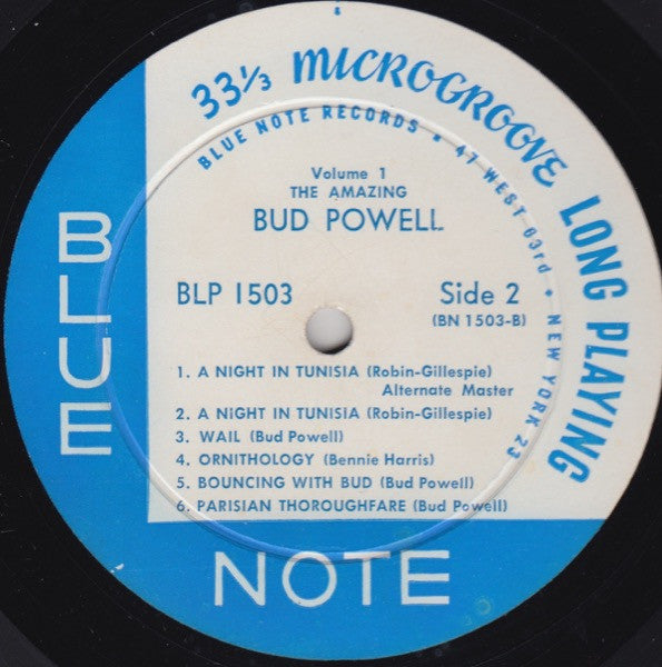 Bud Powell : The Amazing Bud Powell (Volume 1) (LP, Album, Mono, RM)