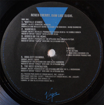 Neneh Cherry : Raw Like Sushi (LP, Album, SRC)