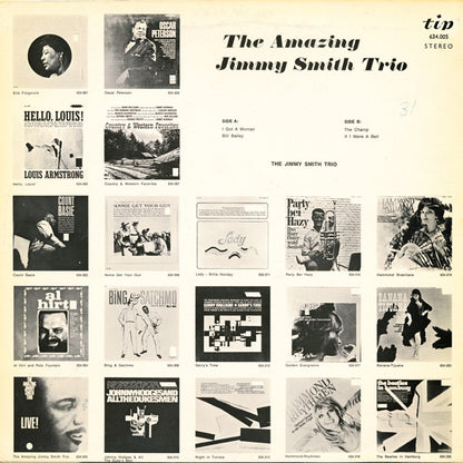 Jimmy Smith Trio : The Amazing Jimmy Smith Trio Live! (LP, Album, RE)