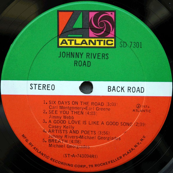 Johnny Rivers : Road (LP, Album, RI )