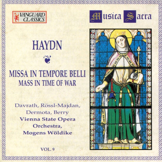 Joseph Haydn, Orchester Der Wiener Staatsoper, Mogens Wöldike : Missa In Tempore Belli = Mass In Time Of War (CD, Album, RE)