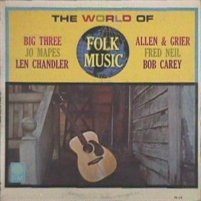 Various : The World Of Folk Music (LP, Comp)