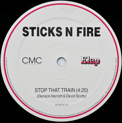 Sticks 'N' Fire : Stop That Train (12")