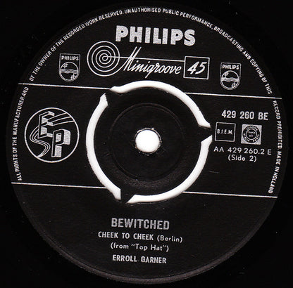 Erroll Garner : Bewitched (7", EP, Mono)