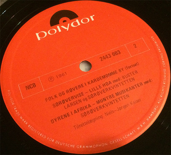 Various : Folk Og Røvere I Kardemomme By / Sørøvere, Hottentotter Og Muntre Musikanter (LP, RE)