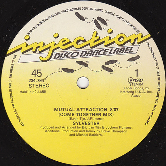 Sylvester : Mutual Attraction (Come Together Mix) (12")