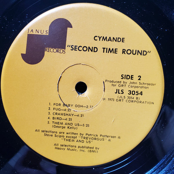 Cymande : Second Time Round (LP, Album, Gat)