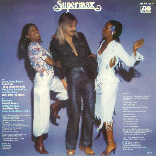 Supermax : Don't Stop The Music (LP, Album)