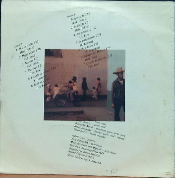 Costa Manta : Musica de Los Andes  - Alla En Lo Alto (LP, Album)