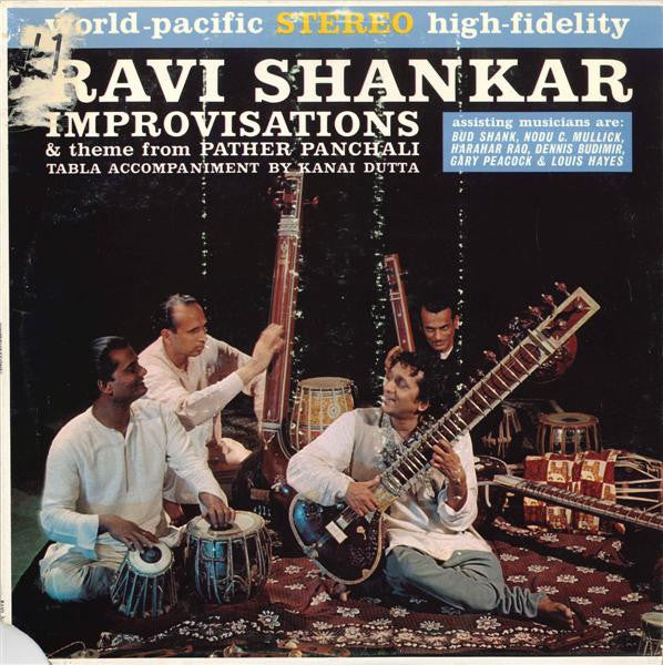 Ravi Shankar : Improvisations & Theme From Pather Panchali (LP, Album, RE)