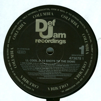 LL Cool J : 14 Shots To The Dome (2xLP, Album, Gat)